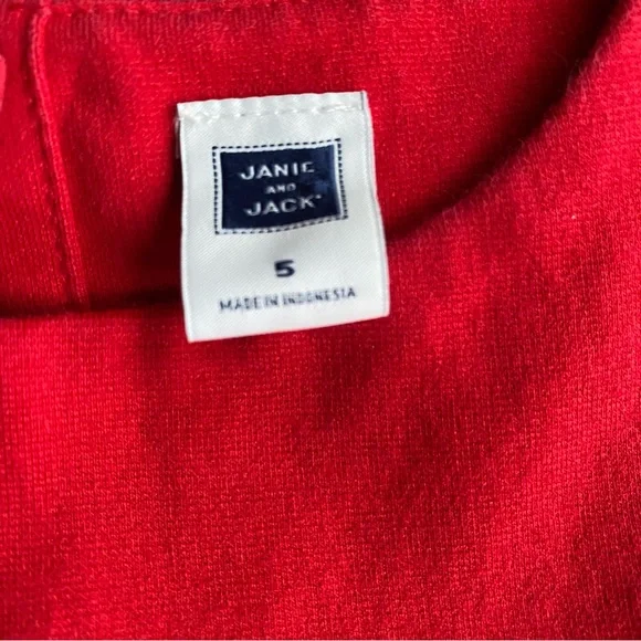 Janie and Jack Ruffles Ponte Dress - Picture 7 of 7